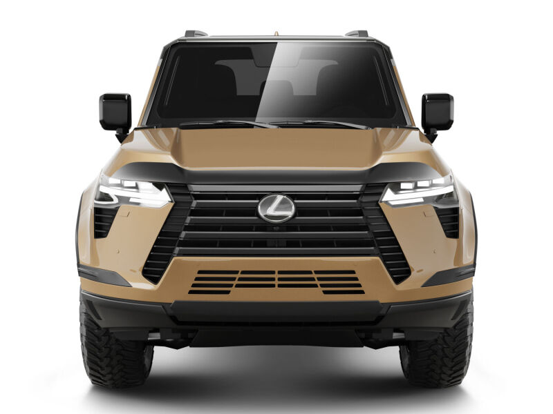 Lexus GX550 Hood Deflector - Husky Liners - Aeroskin - Smoke - `24-`26